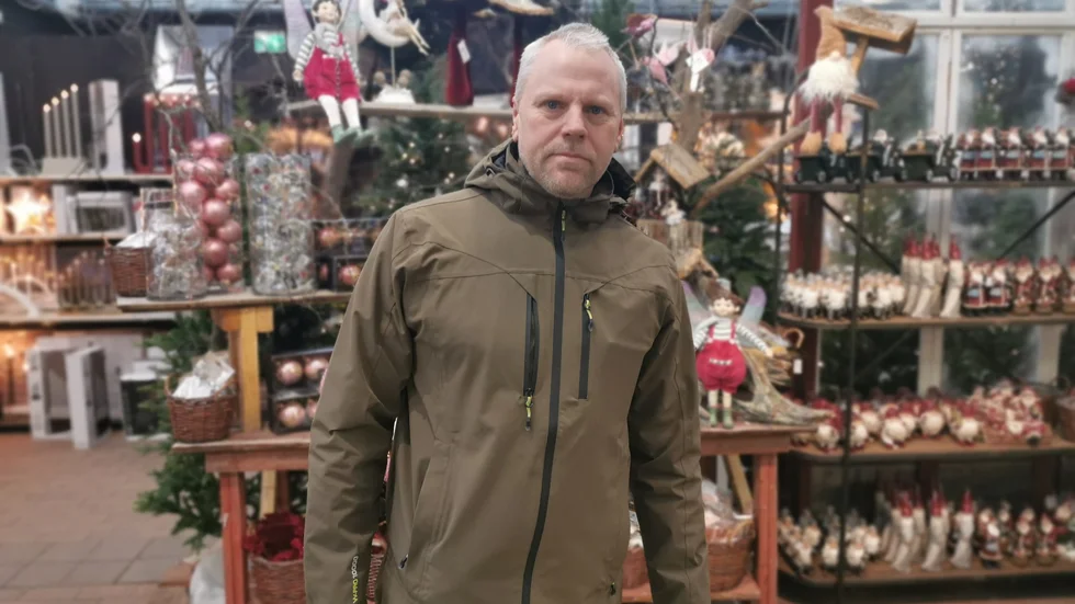 Stefan Brandt berättar om Blomsterslottets kreativa lösning för att säkerställa en coronasäker handling för kunderna.