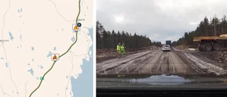 Omdebatterad E4-sträcka stängs av