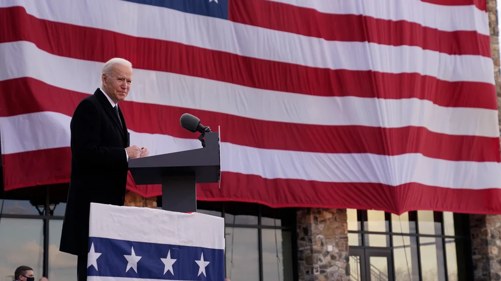 Se när Joe Biden svärs in som USA:s 46:e president.