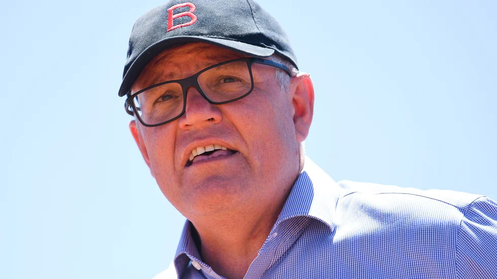 Australiens premiärminister Scott Morrison. Arkivbild.