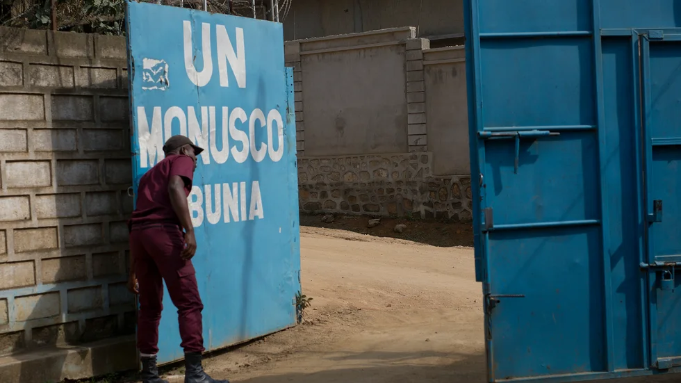 FN försöker upprätthålla lugn i östra Kongo-Kinshasa, men kan inte hålla koll överallt. Arkivbild från Bunia i Ituri, där även svensk FN-personal varit stationerad.