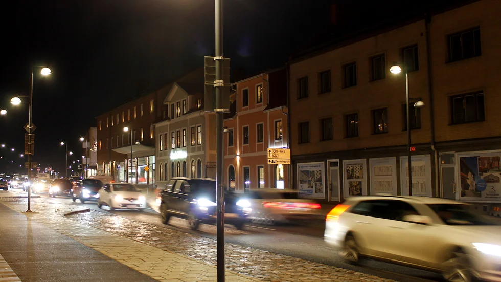 Trafiken en vanlig onsdageftermiddag.
