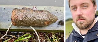 Bombskyddet larmades - Lucas chockad av granatfyndet