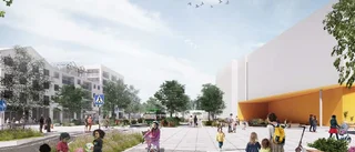 Omvandling i storformat vid Gottsunda centrum 