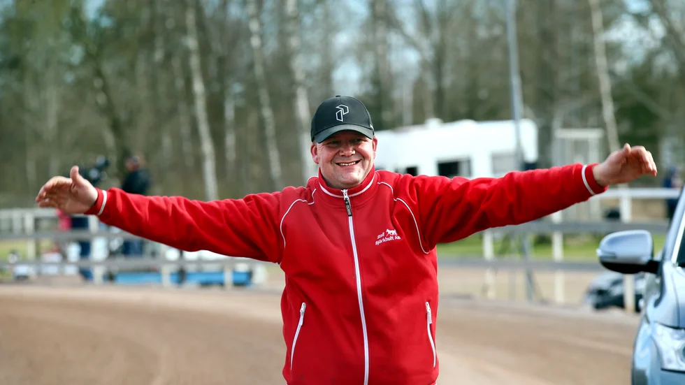 Stefan P Petterssons häst vann i försöken och kom tvåa i finalen.