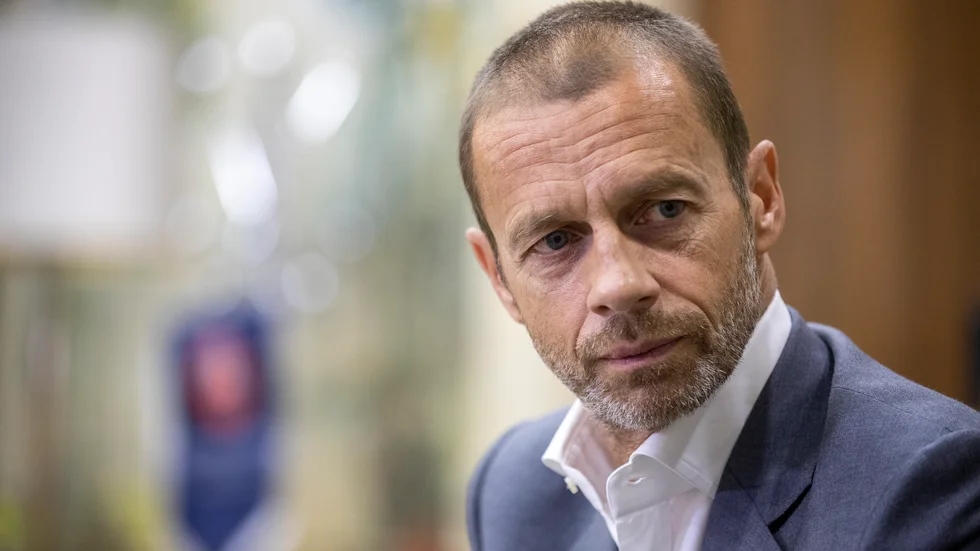 Uefas ordförande Aleksander Ceferin. Arkivbild.