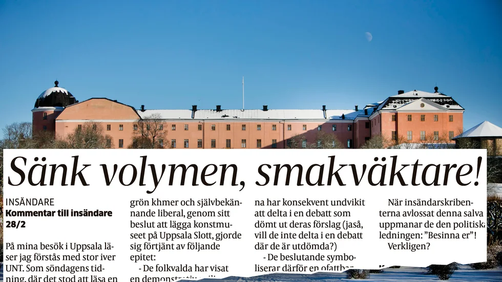 Låg argumentationsnivå av Stig-Björn Ljunggren, skriver Ulf Johansson Werre.