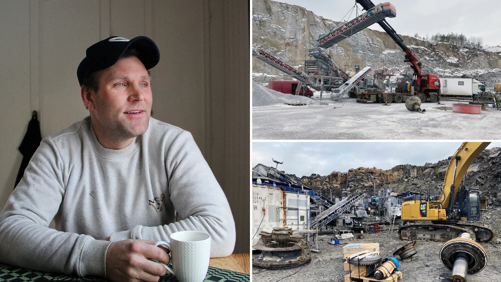 Det har gått fort för Robert Fransson som med sitt företag Nordic Stone Crusher, eller "Krossdoktorn", som nästan dubblerat omsättningen på två år.