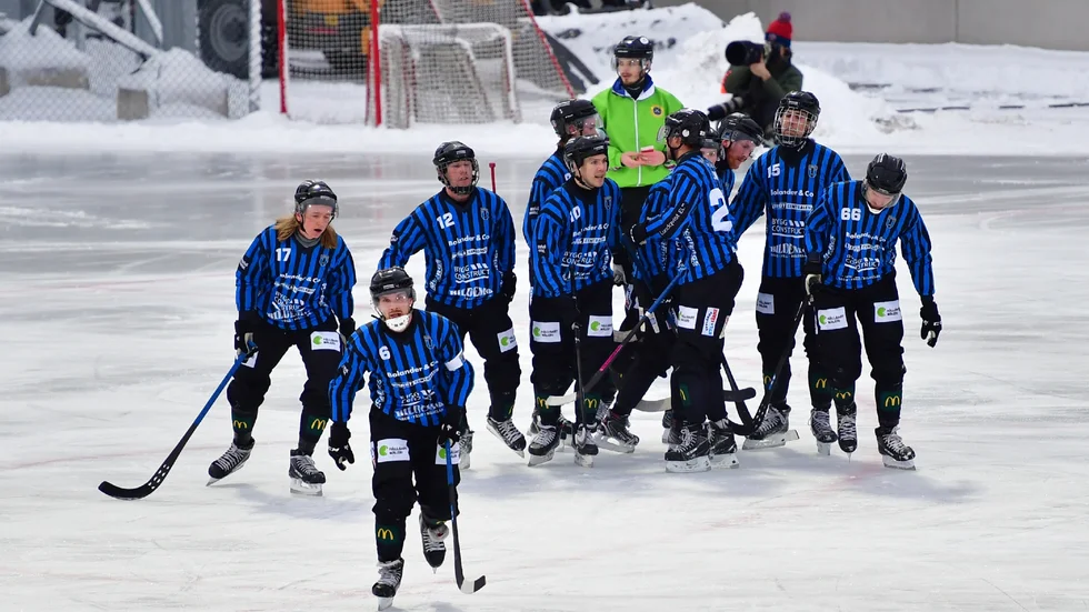 Sirius spelar det första hemmamötet mot Villa i kvartsfinalserien i bäst av fem. Bilden är hämtad från en match tidigare den här säsongen.