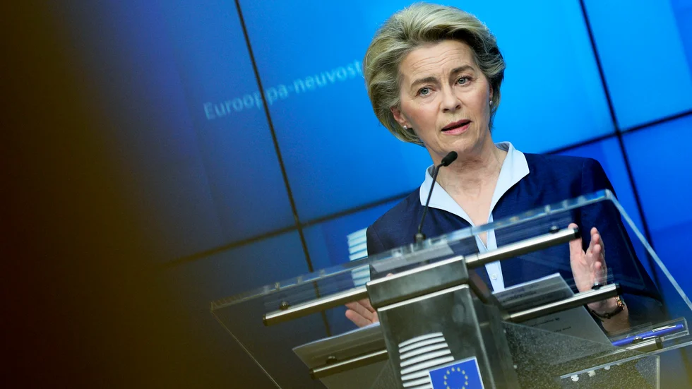 EU-kommissionens ordförande Ursula von der Leyen. Arkivbild.