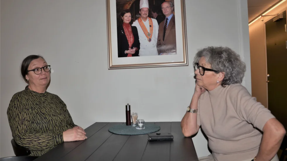 Ägarparet Annelie Päiviö och Katrin Bagge, Hotell Åkerlund i Jokkmokk, ser trots pandemin med optimism på framtiden.