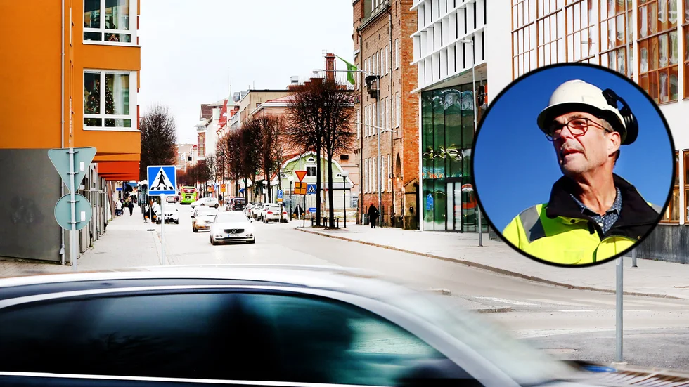 "Det blir lite knöligt för bilister, speciellt för de som ska till Cityhuset och Kungsplan i den första etappen", säger Jan Heldring, byggledare stadsbyggnadsförvaltningen på Eskilstuna kommun.