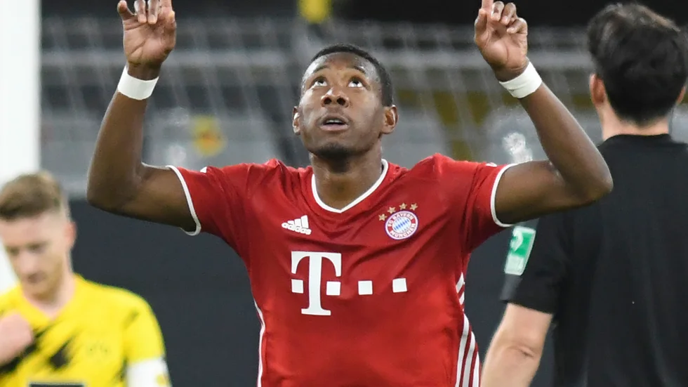 Bayern Münchens David Alaba är en av flera storstjärnor i den europeiska toppfotbollen som kan byta klubb i januari. Arkivbild.