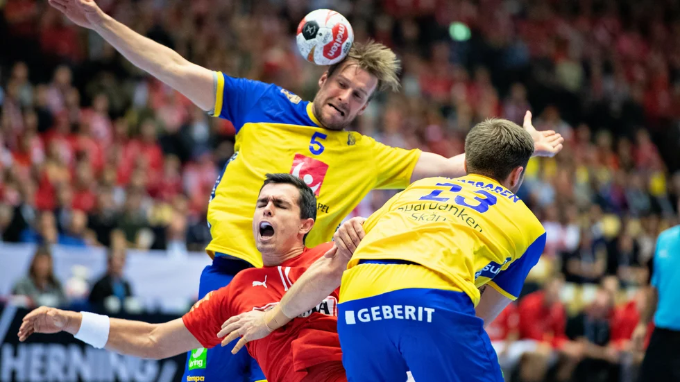 Sverige möter Tjeckien i VM-premiären på torsdag. Arkivbild.
