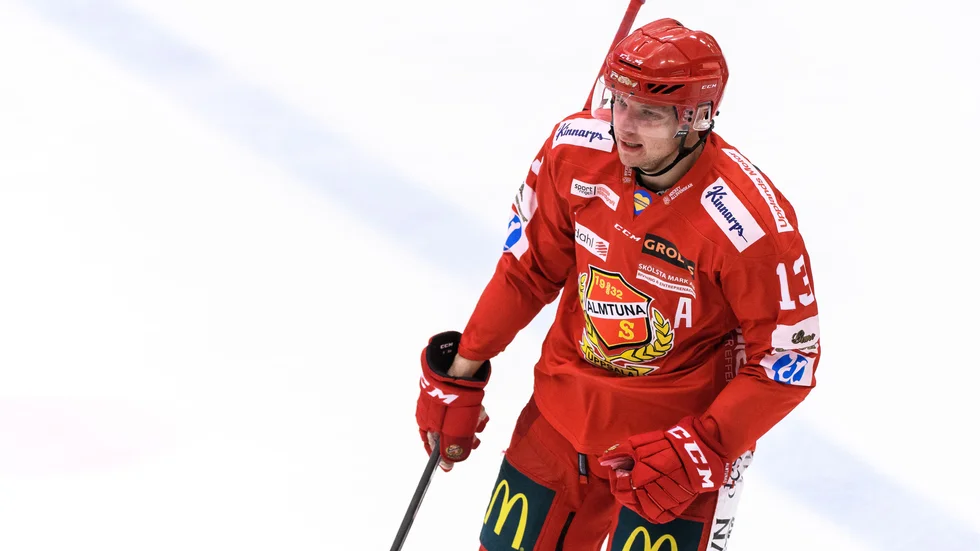 Almtunas Tobias Liljendahl kritiseras av Björklöven för att medvetet ha åkt på målvakten Kevin Poulin.