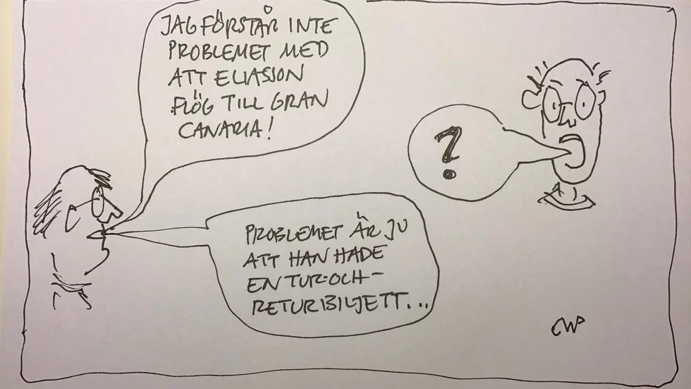 Bildinsändare. Insänd av Carl Peter Wikström.