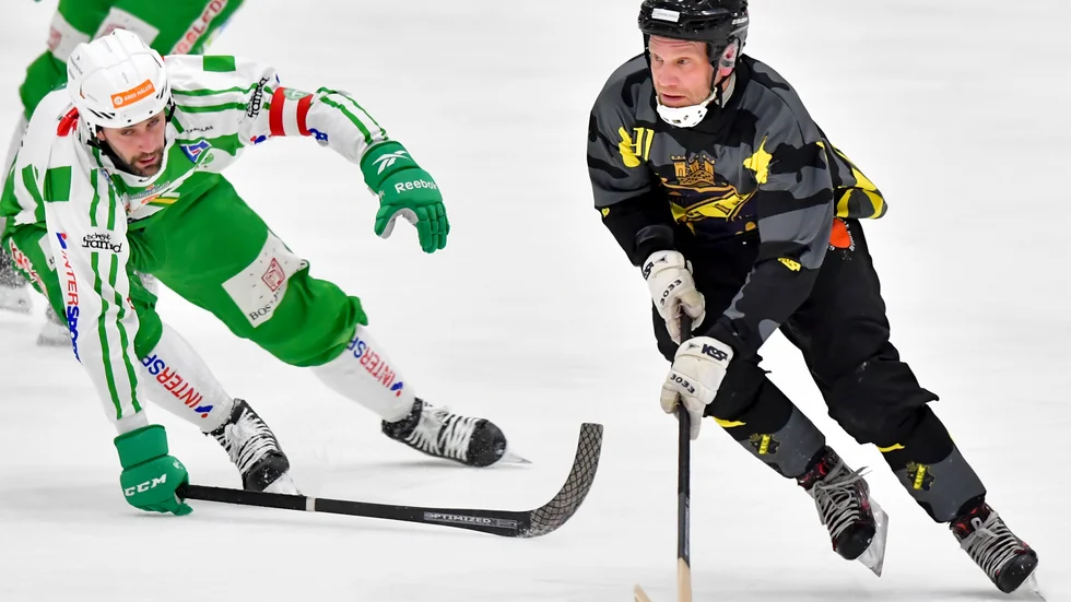 Johan Esplund i AIK:s 10–4-seger mot Västerås SK.