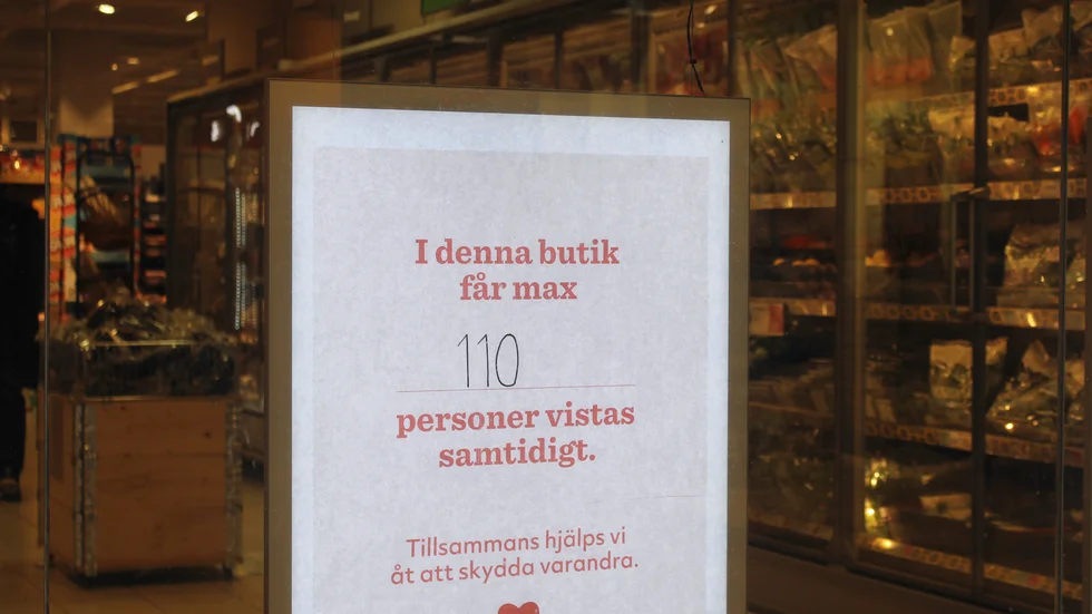 Numera är det ett krav att vissa verksamheter skyltar med hur många som får vistas i lokalen samtidigt.