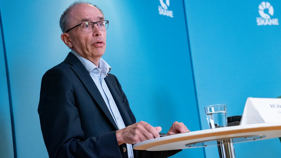 Alf Jönsson, regiondirektör i Region Skåne. Arkivbild.