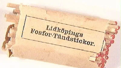 Fosfortändstickorna förbjöds 1901 och användes tidigare till att framkalla aborter.