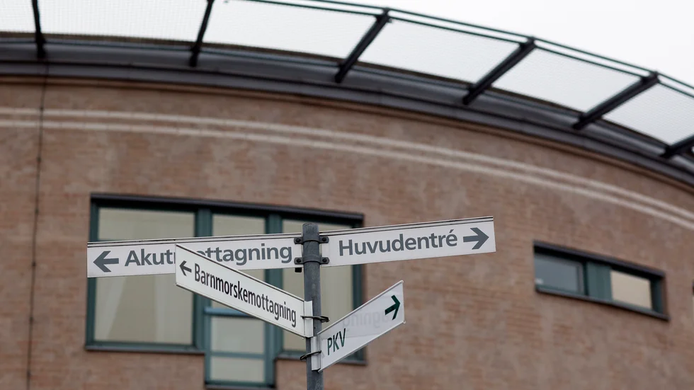 Norrtälje sjukhus går upp i stabsläge på grund av personalbrist. Arkivbild.