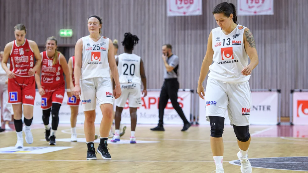 Det blev en tung kväll i Ica Maxi Arena för Visby Ladies som inte mäktade med Uppsala och föll med 50-85.