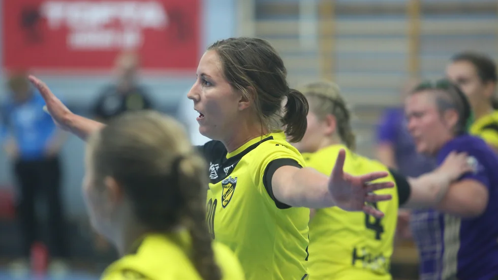 Marie Pfeiffer gjorde sex mål, men det räckte inte.