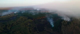 Fortfarande bränder vid ryska militärförråd