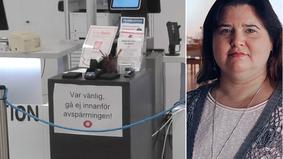 Utlånen på Motala bibliotek har ökat under pandemin enligt bibliotekschefen Johanna Hagelin. 