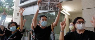 Stabilt stöd för demokratirörelsen i Hongkong