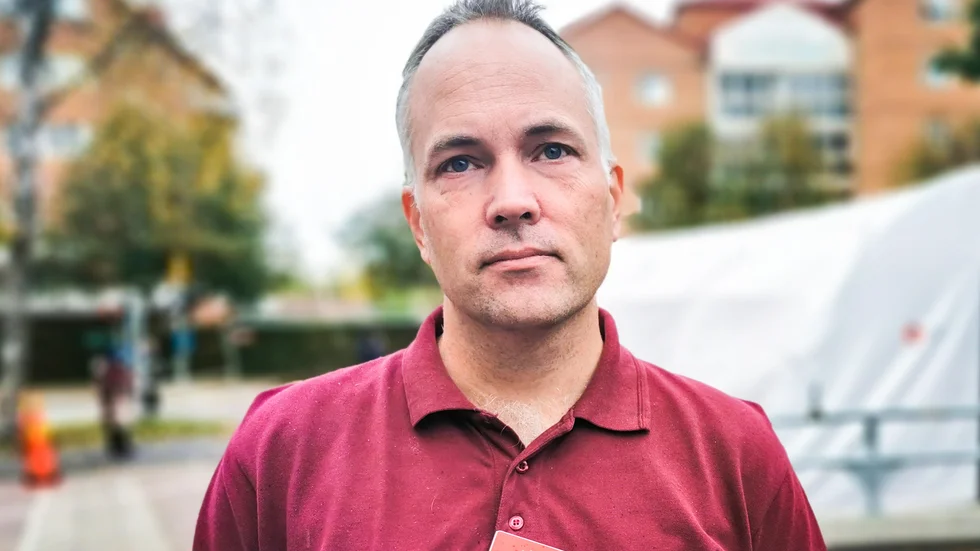 Mats Martinell, medicinskt ansvarig för provtagningen i Region Uppsala.