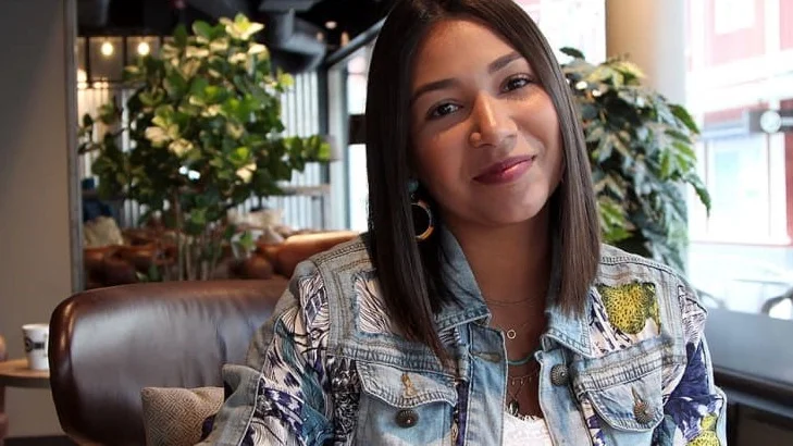 "Jag hoppas på att få arbeta som personlig assistent så mycket som möjligt. Det är ett bra jobb", säger Layna da Silva Barbosa. 