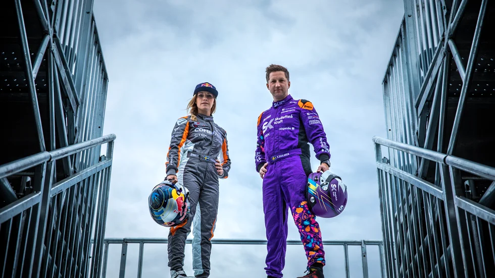 Robert Dahlgren slutade femma i årets första STCC-race. Oliver Söderström, Lestrup Racing, slutade som vinnare.