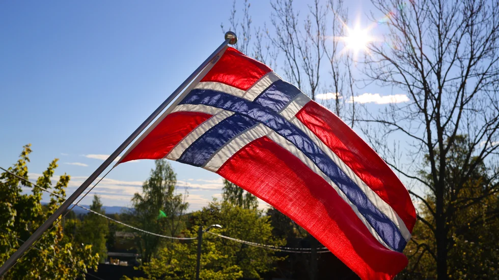 Den norska regeringen håller presskonferens klockan 14. Arkivbild.