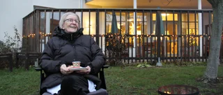 Julfirande på vårdboendet – med visir och tomteluvor