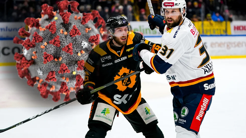 Skellefteå AIK:s Petter Granberg och Djurgårdens Dick Axelsson får inte mötas i morgon.