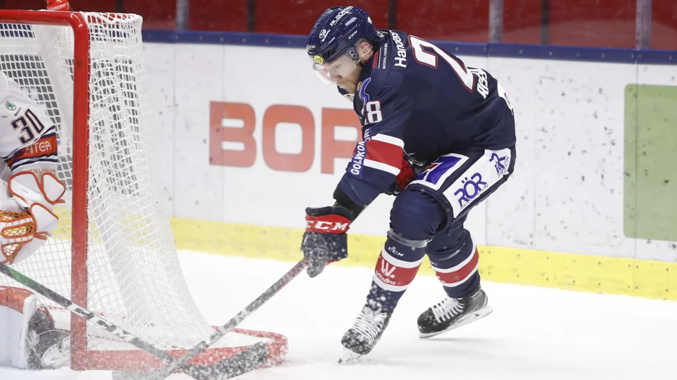 Jaakko Rissanen blev matchhjälte för sitt Linköping i 5–4-segern mot Djurgården. Arkivbild.