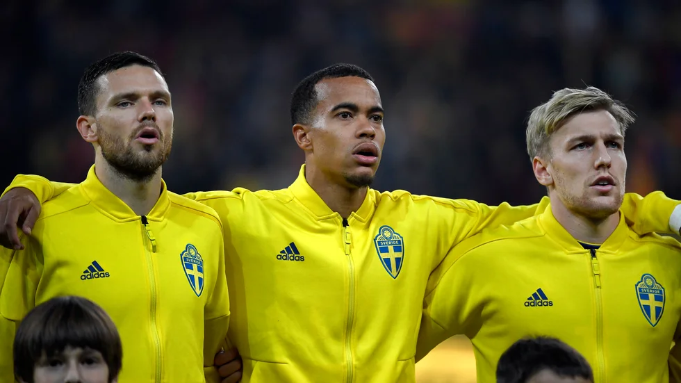 Marcus Berg, Robin Quaison och Emil Forsberg kommer inte att möta Ryssland på hemmaplan som planerat. I stället kommer matchen att spelas i Moskva. Arkivbild.