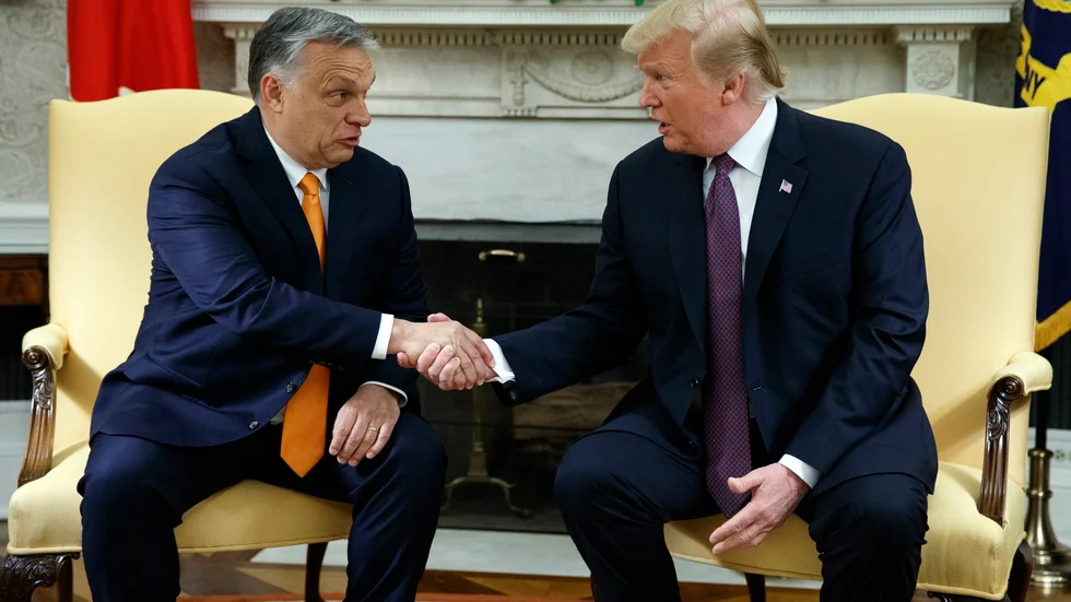 Sådana som SD hejar på. Viktor Orbán som kommit långt med att göra Ungern till envälde, och Donald Trump som beter sig som om USA borde bli detta de kommande fyra åren. 