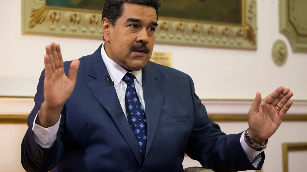 Venezuelas president Nicolás Maduro. Arkivbild.
