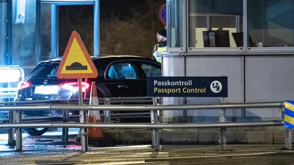 Inreseförbud till Sverige från Danmark. Arkivbild.