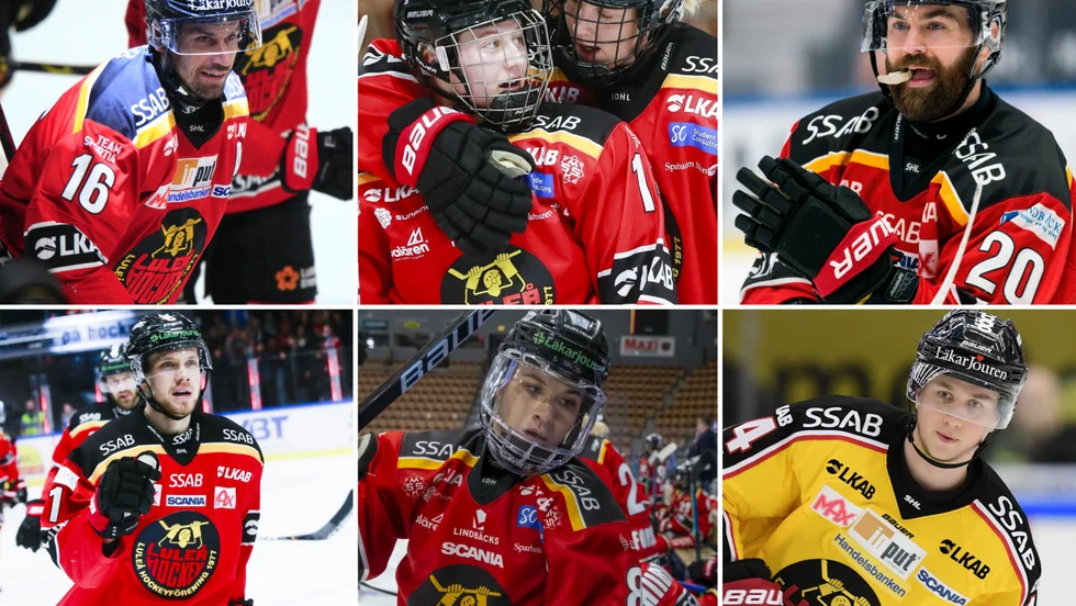Sex Luleåspelare berättar hur de firar jul.