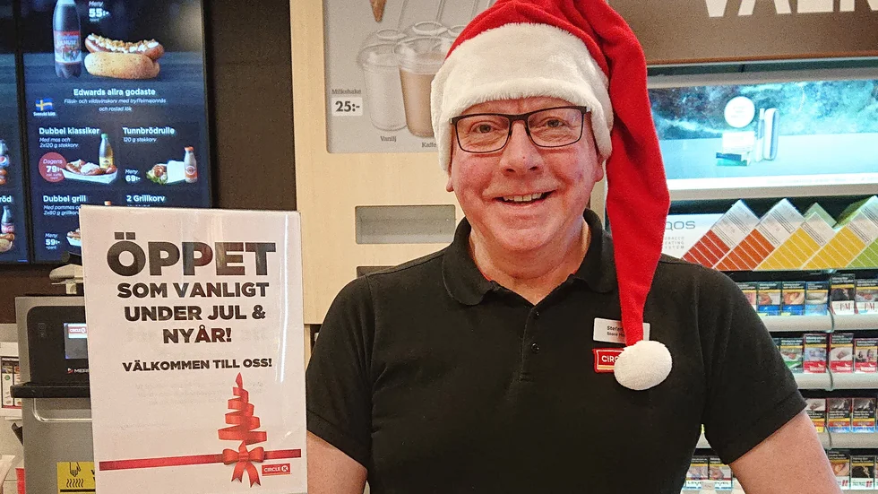 Stefan Kvist håller alltid öppet på julafton. Vart skulle tomtarna annars ta vägen?