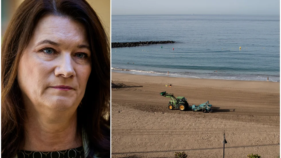 Turistorten Teneriffa införde nyligen strängare regler för att begränsa smittspridningen, men utrikesminister Ann Linde (S) har vägrat att avråda onödiga långresor till EU-länder under jul- och nyår. 