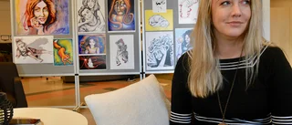 Blandade känslor när Ann ställer ut i Norsjö