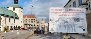 Då startar arbetet på torget – det blir broar och kanske tält 