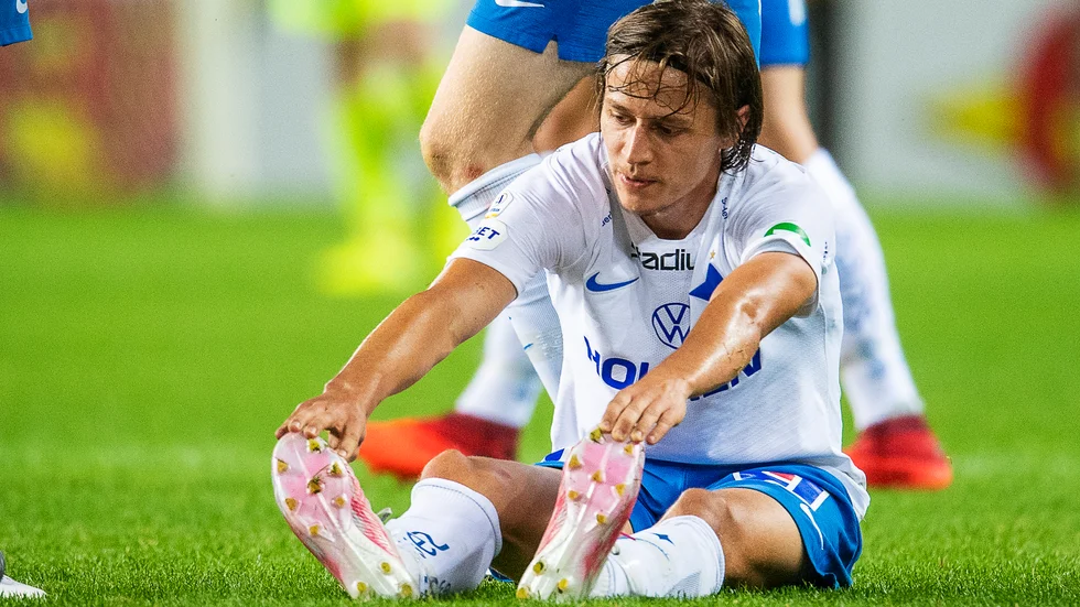 Det blev många löpmeter för Simon Thern på Guldfågeln Arena.