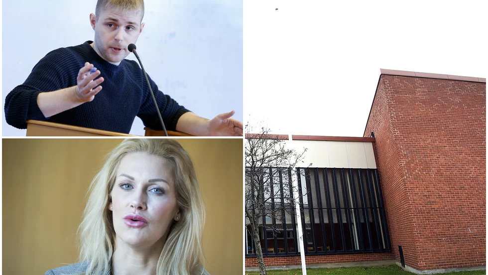 Liberalernas förslag att erbjuda elever i sommarskolan betalt motsvarande kommunens feriearbete kanske blir verklighet. Överst Thomas Söderström (L), under Emma Engelmark (S).