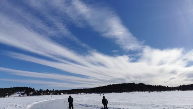 Härlig dag på Nördfjärden.