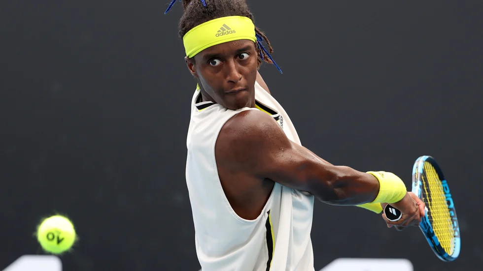 Sveriges Mikael Ymer har i år visat bra form, men blev i natt utslagen ur Miami Open i Florida. Arkivbild.